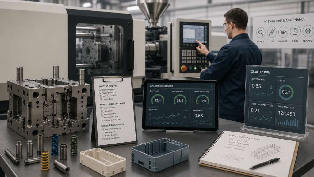 Process Control, Maintenance & Monitoring for Injection Moulding Quality