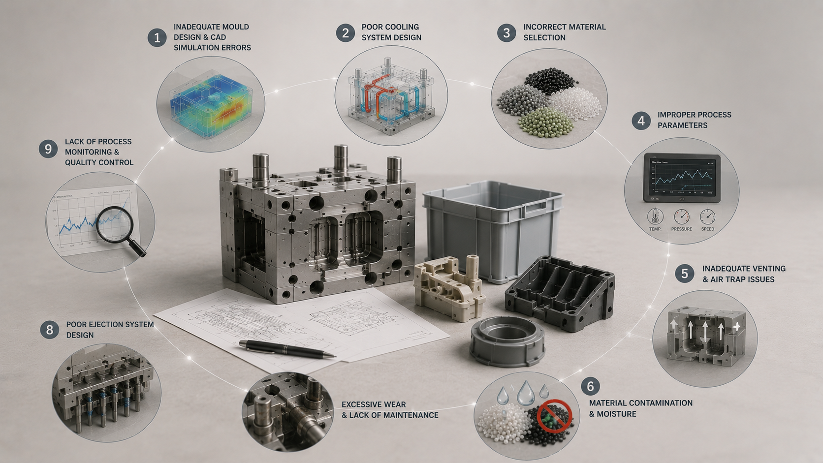 Why Do Injection Moulds Fail? 9 Root Causes Explained