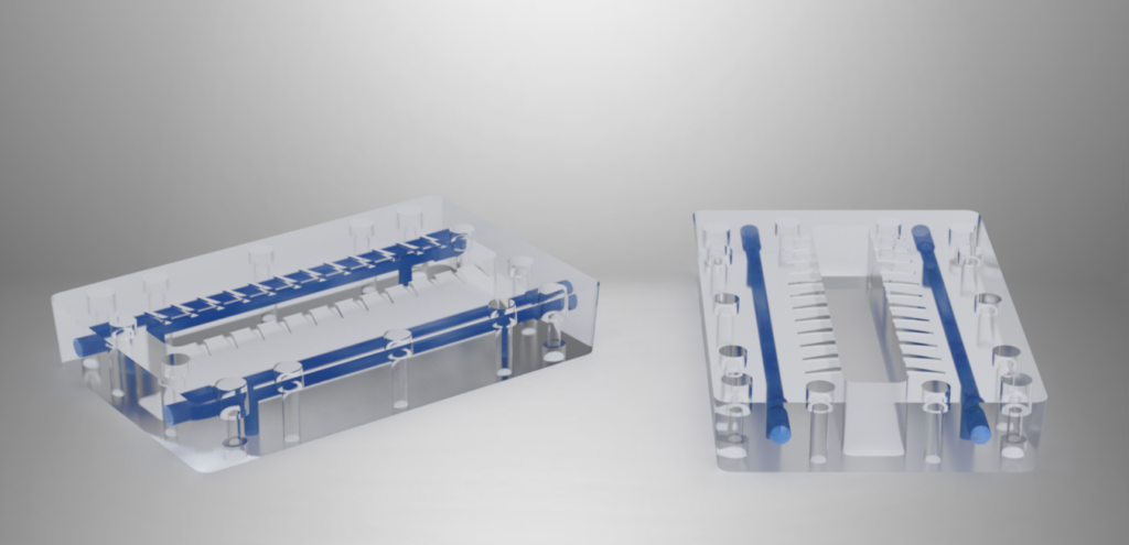 Standard Cooling line in Injection mould 